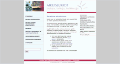 Desktop Screenshot of aikuislukiot.fi