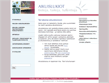 Tablet Screenshot of aikuislukiot.fi